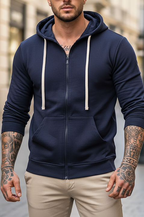 Bluza VONTEZO NAVY, Kolor : granatowy, IVET.PL - Modna odzież