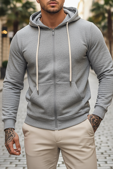 Bluza VONTEZO GREY, Kolor : szary, IVET.PL - Modna odzież