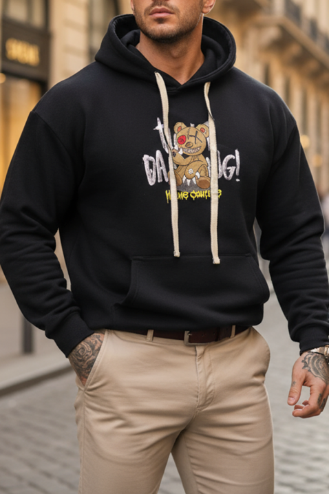 Bluza REBERGO BLACK, Kolor : czarny, IVET.PL - Modna odzież