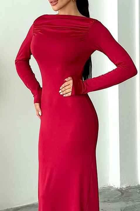 Sukienka KLALINA RED, Kolor : czerwony, IVET.PL - Modna odzież