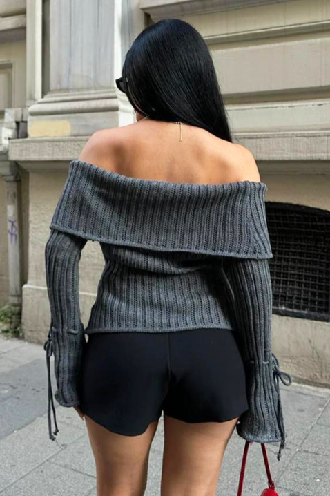 Sweter GREZDILA GREY, Kolor : szary, IVET.PL - Modna odzież
