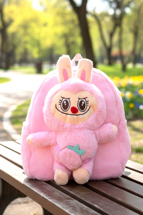 Plecak LABUBU BERRY PINK, Kolor : różowy, IVET.PL - Modna odzież