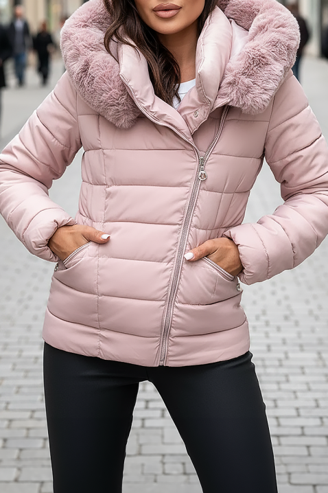 Kurtka ZOLTERNA PINK, Kolor : różowy, IVET.PL - Modna odzież