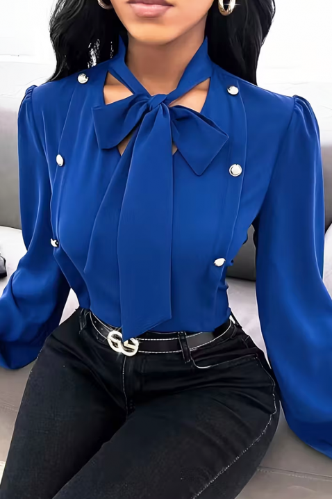 Bluzka TIOFEGA BLUE, Kolor : chabrowy, IVET.PL - Modna odzież