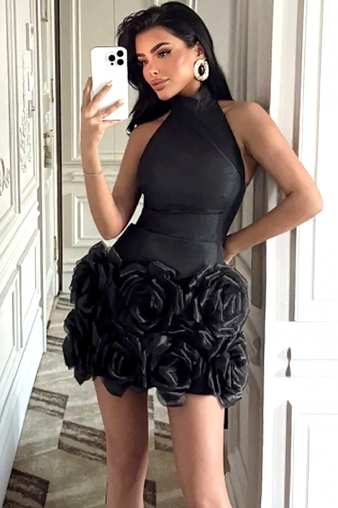 Sukienka ROZALANA BLACK, Kolor : czarny, IVET.PL - Modna odzież