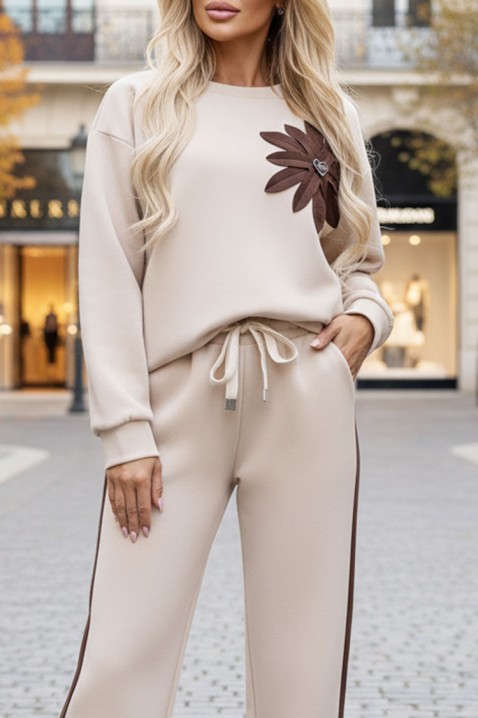 Komplet FLORINDA ECRU