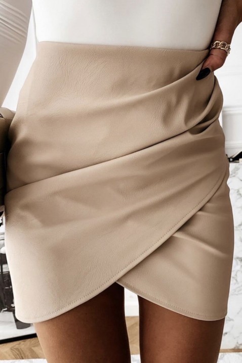 Spódnica PONDINA BEIGE, Kolor :  beżowy, IVET.PL - Modna odzież