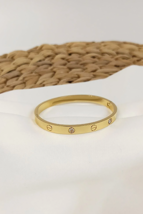 Bransoletka DOLMERLA GOLD, Kolor : złoty, IVET.PL - Modna odzież