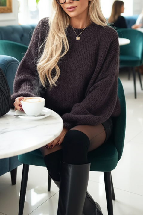 Sweter COMFINA BLACK