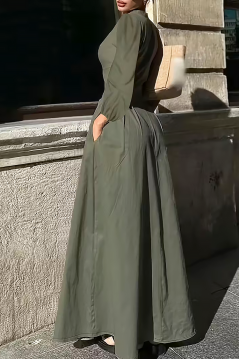 Sukienka BRONELHA, Kolor : khaki, IVET.PL - Modna odzież