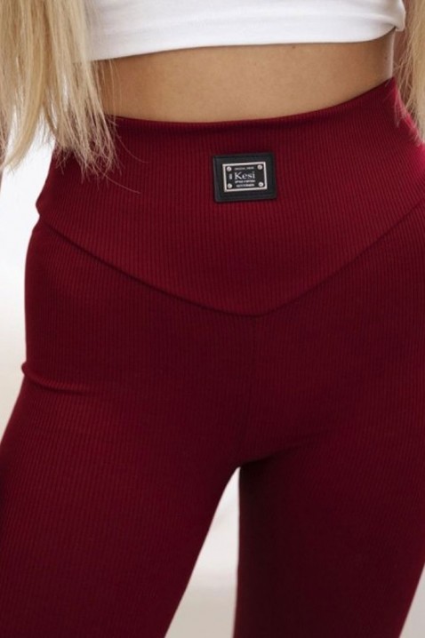 Legginsy TRALINZA RED, Kolor : czerwony, IVET.PL - Modna odzież