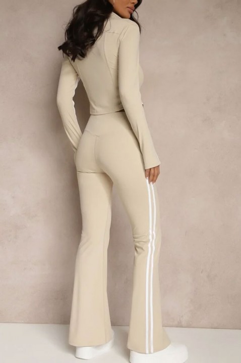 Komplet MORZELINA BEIGE, Kolor :  beżowy, IVET.PL - Modna odzież