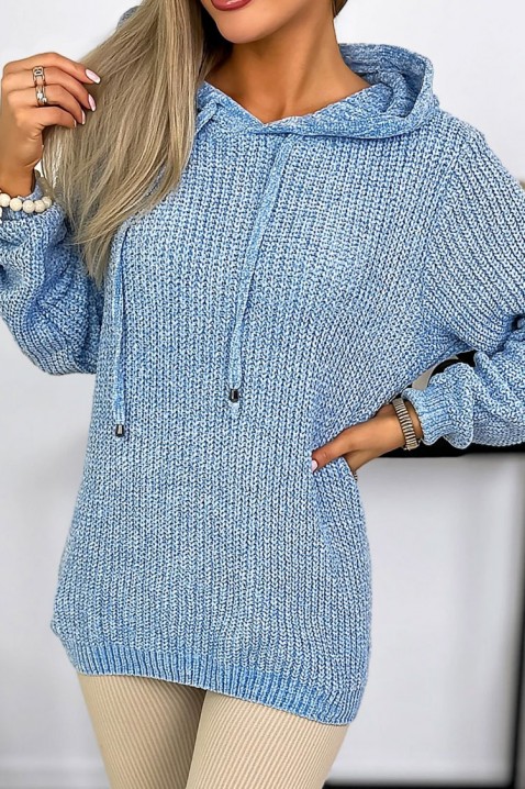 Bluza TRAMELFA BLUE, Kolor : chabrowy, IVET.PL - Modna odzież