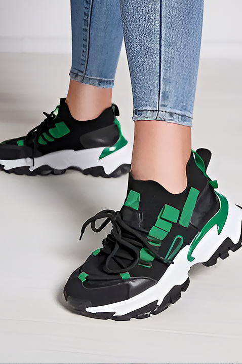 Sneakersy MARZANA GREEN, Kolor : zielony, IVET.PL - Modna odzież