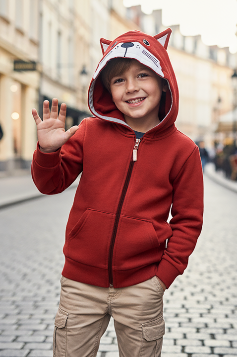 Bluza MAKENZI RED, Kolor : czerwony, IVET.PL - Modna odzież