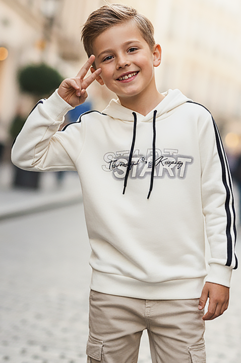 Bluza LORINDI WHITE, Kolor : biały, IVET.PL - Modna odzież