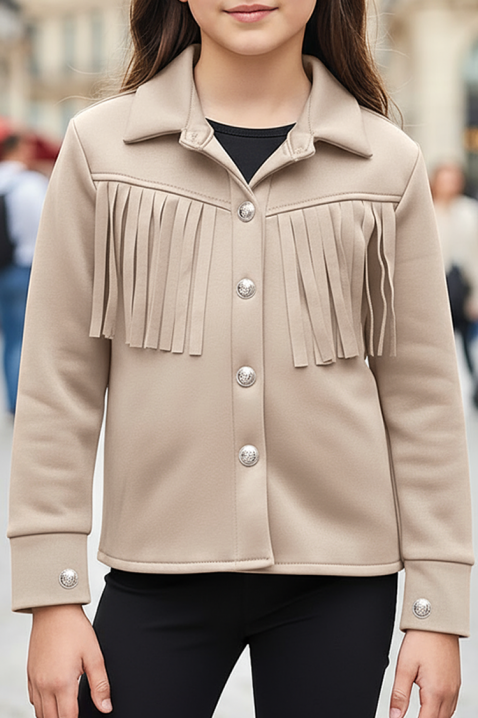 Kurtka FORDINI BEIGE, Kolor :  beżowy, IVET.PL - Modna odzież