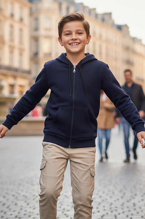 Bluza TRONDIN NAVY, Kolor : granatowy, IVET.PL - Modna odzież