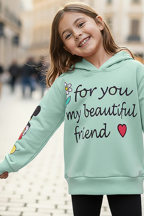 Bluza LOLINZI MINT, Kolor : miętowy, IVET.PL - Modna odzież