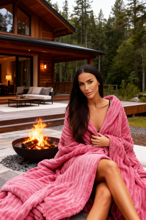 Koc FELISARA FUCHSIA 220x240 cm - Tekstylia domowe | Ivet.PL Koc FELISARA FUCHSIA 220x240 cm, Kolor : fuksja, IVET.PL - Modna odzież