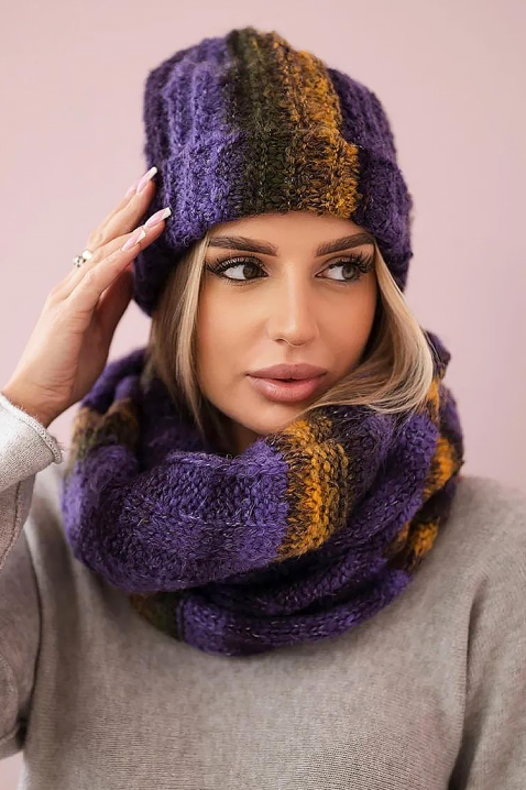 Komplet TOPLINZA PURPLE, Kolor : fioletowy, IVET.PL - Modna odzież