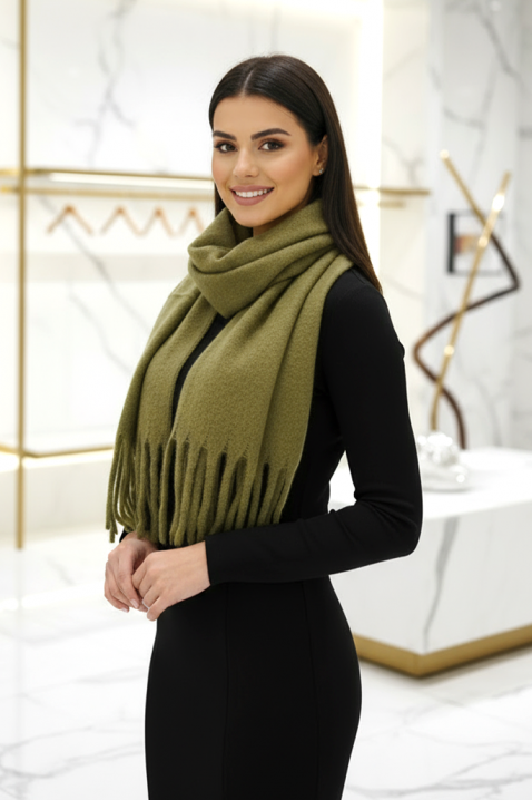 Szal VLOEDINA KHAKI, Kolor : khaki, IVET.PL - Modna odzież