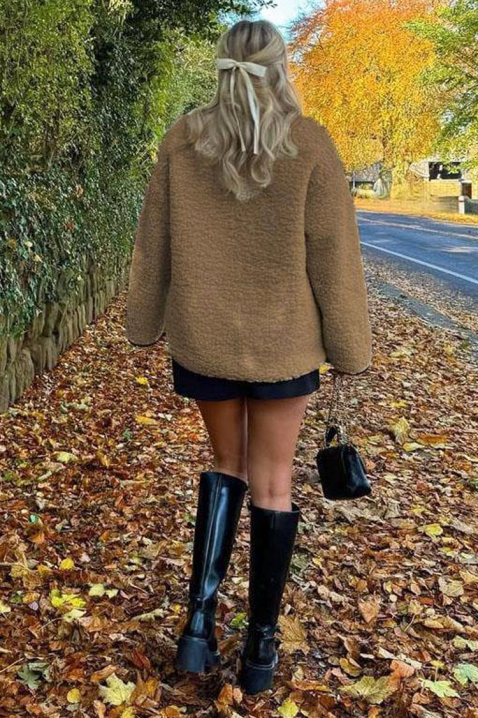 Kurtka WINDOLFA BEIGE, Kolor :  beżowy, IVET.PL - Modna odzież