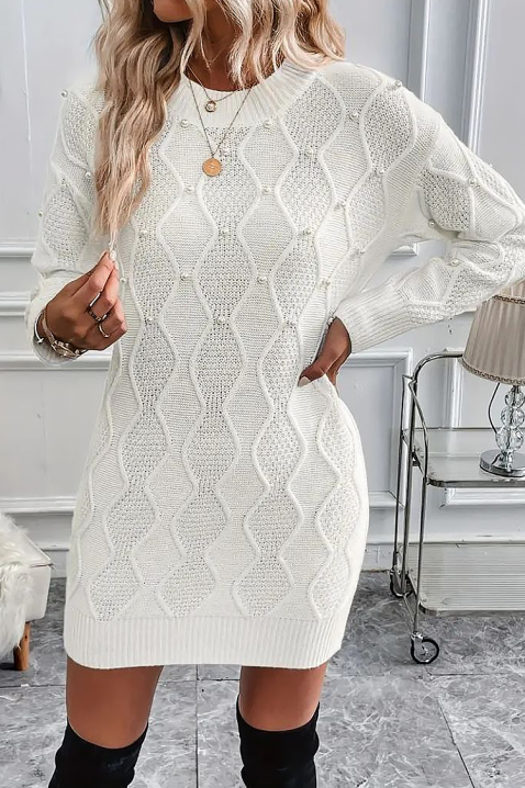 Sukienka BERTINDA WHITE, Kolor : biały, IVET.PL - Modna odzież
