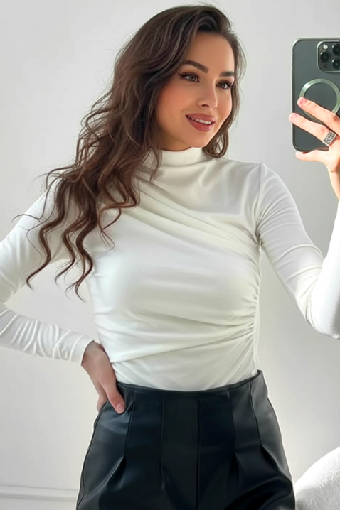 Bluzka LENDILA WHITE, Kolor : biały, IVET.PL - Modna odzież