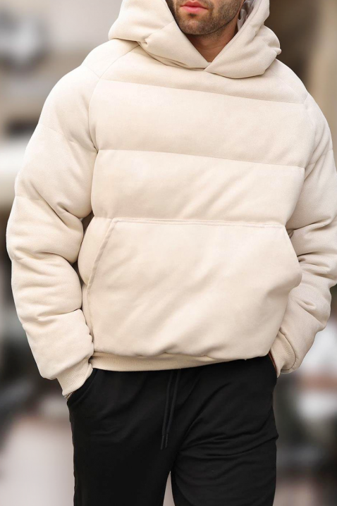 Kurtka typu anorak DETRIX BEIGE, Kolor :  beżowy, IVET.PL - Modna odzież