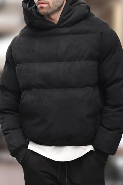 Kurtka typu anorak DETRIX BLACK, Kolor : czarny, IVET.PL - Modna odzież