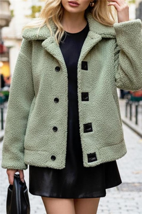 Kurtka MLINZENA KHAKI, Kolor : khaki, IVET.PL - Modna odzież