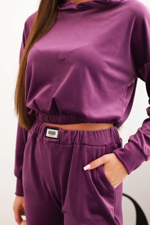 Komplet TELULZA PURPLE, Kolor : fioletowy, IVET.PL - Modna odzież