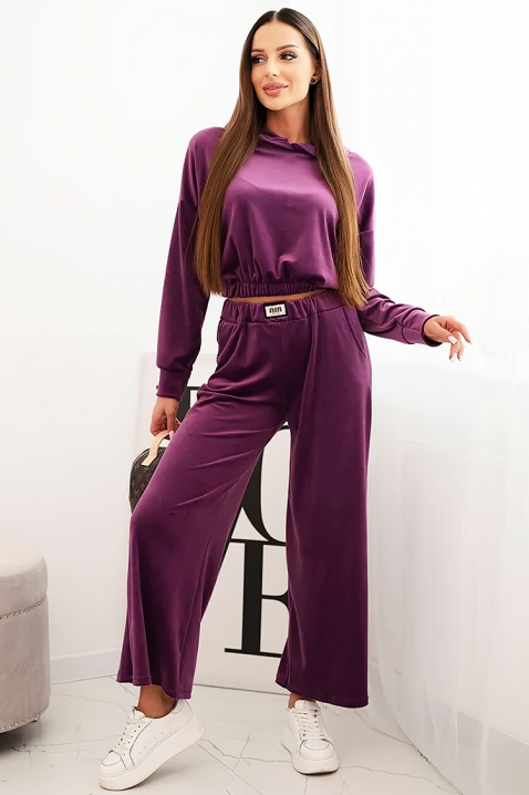 Komplet TELULZA PURPLE, Kolor : fioletowy, IVET.PL - Modna odzież
