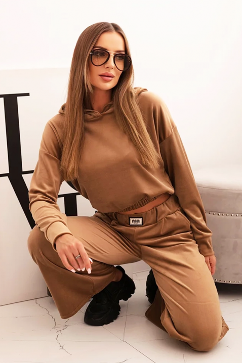 Komplet TELULZA CAMEL, Kolor : jasnobrązowy, IVET.PL - Modna odzież