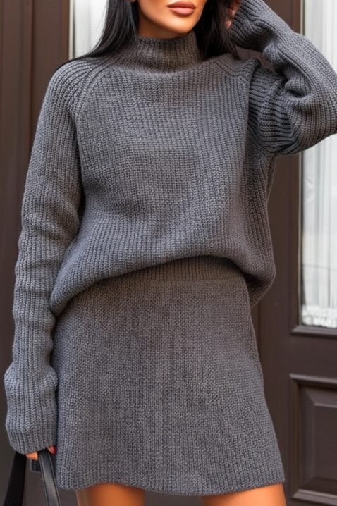 Komplet DELNINZA GREY, Kolor : szary, IVET.PL - Modna odzież