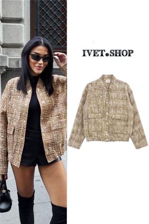 Kurtka FERLITA, Kolor : wielokolorowy, IVET.PL - Modna odzież