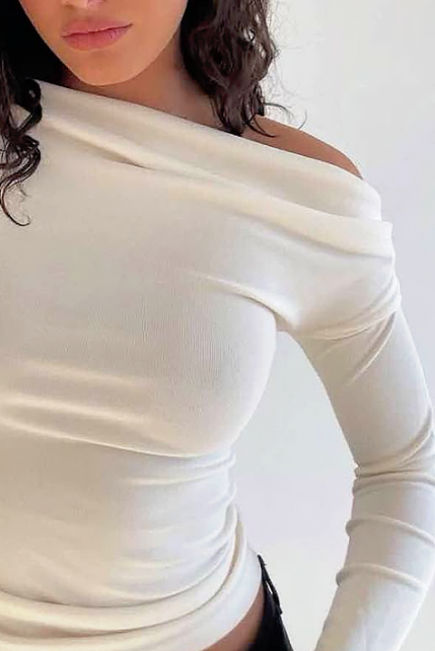 Bluzka ARTELOSA WHITE, Kolor : biały, IVET.PL - Modna odzież