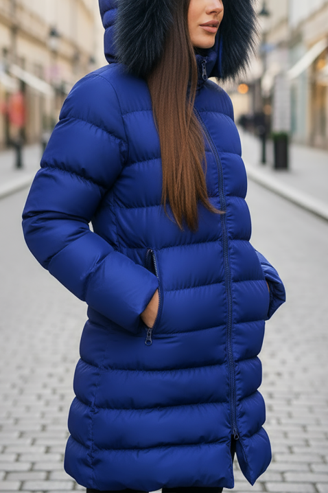 Kurtka BESERINA BLUE, Kolor : chabrowy, IVET.PL - Modna odzież