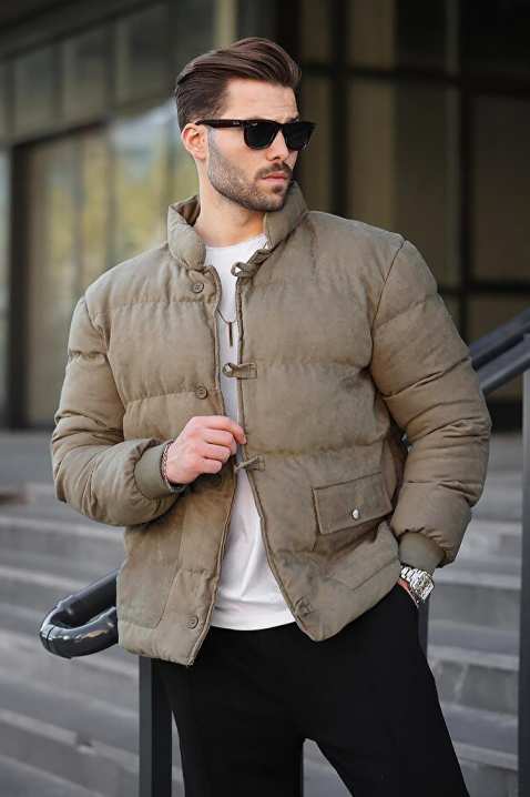 Kurtka RAMOLFO KHAKI, Kolor : khaki, IVET.PL - Modna odzież