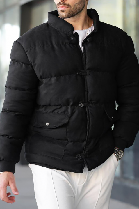 Kurtka RAMOLFO BLACK, Kolor : czarny, IVET.PL - Modna odzież