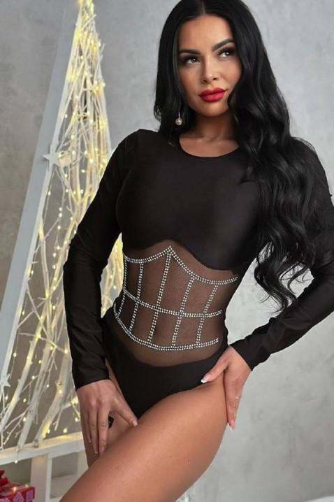 Body - bluzka LARSONA, Kolor : czarny, IVET.PL - Modna odzież