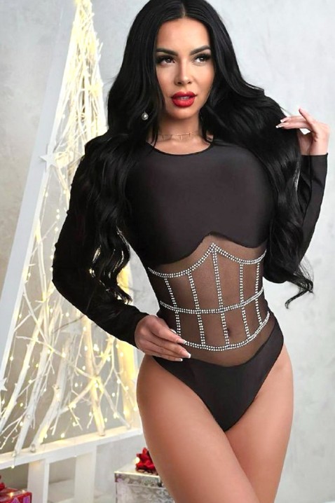 Body - bluzka LARSONA, Kolor : czarny, IVET.PL - Modna odzież