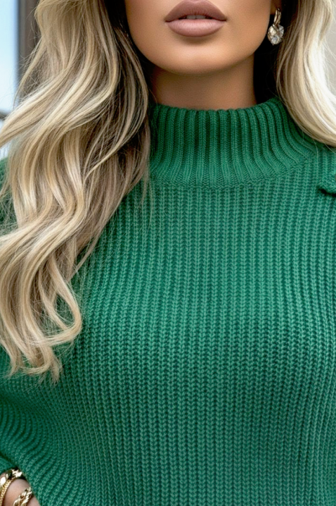 Sweter KOPRILZA GREEN, Kolor : zielony, IVET.PL - Modna odzież
