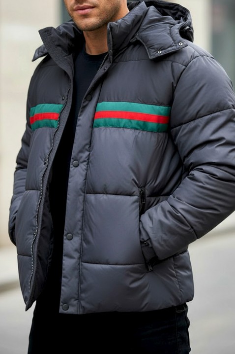 Kurtka BRIFOZO BLACK, Kolor : czarny, IVET.PL - Modna odzież