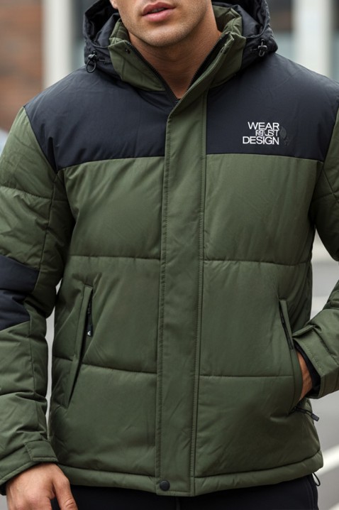 Kurtka MAGALDO KHAKI, Kolor : khaki, IVET.PL - Modna odzież