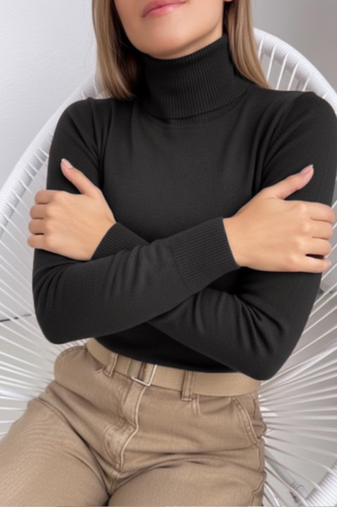 Sweter BRONENZA BLACK, Kolor : czarny, IVET.PL - Modna odzież