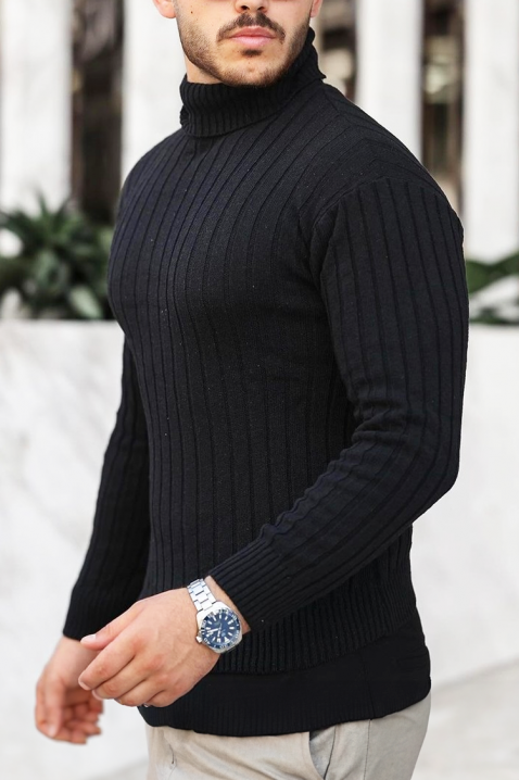 Sweter BERELGO BLACK, Kolor : czarny, IVET.PL - Modna odzież