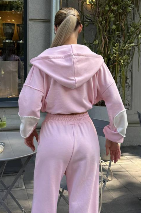 Komplet ABELSONA PINK, Kolor : różowy, IVET.PL - Modna odzież