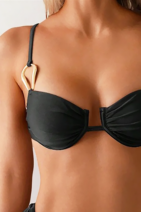 Strój kąpielowy FLORENGA, Kolor : czarny, IVET.PL - Modna odzież